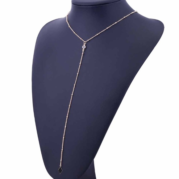 3 for $25⚡️micro bead crystal tassel necklace - Picture 4 of 8